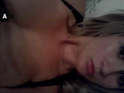 Blonde busty with tight pussy