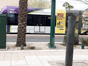 Public redhead blowjob on street