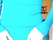 Pumped pussy and asshole hangs out her dress