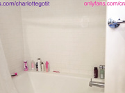 charlottegotit nude shower show shave