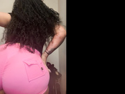 Phat ass ebony teases my simp ass