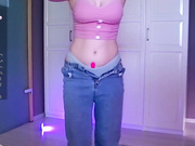 Elina_nortas dances and showdoggy spread and tits naked