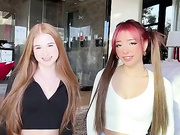 Abby Bunni & WaifuMiia.- Nude Yoga