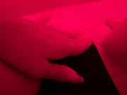 corinna kopf rubbing her kitty