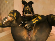 Nicolemorelli2 2025-10-29 halloween bodypaint show