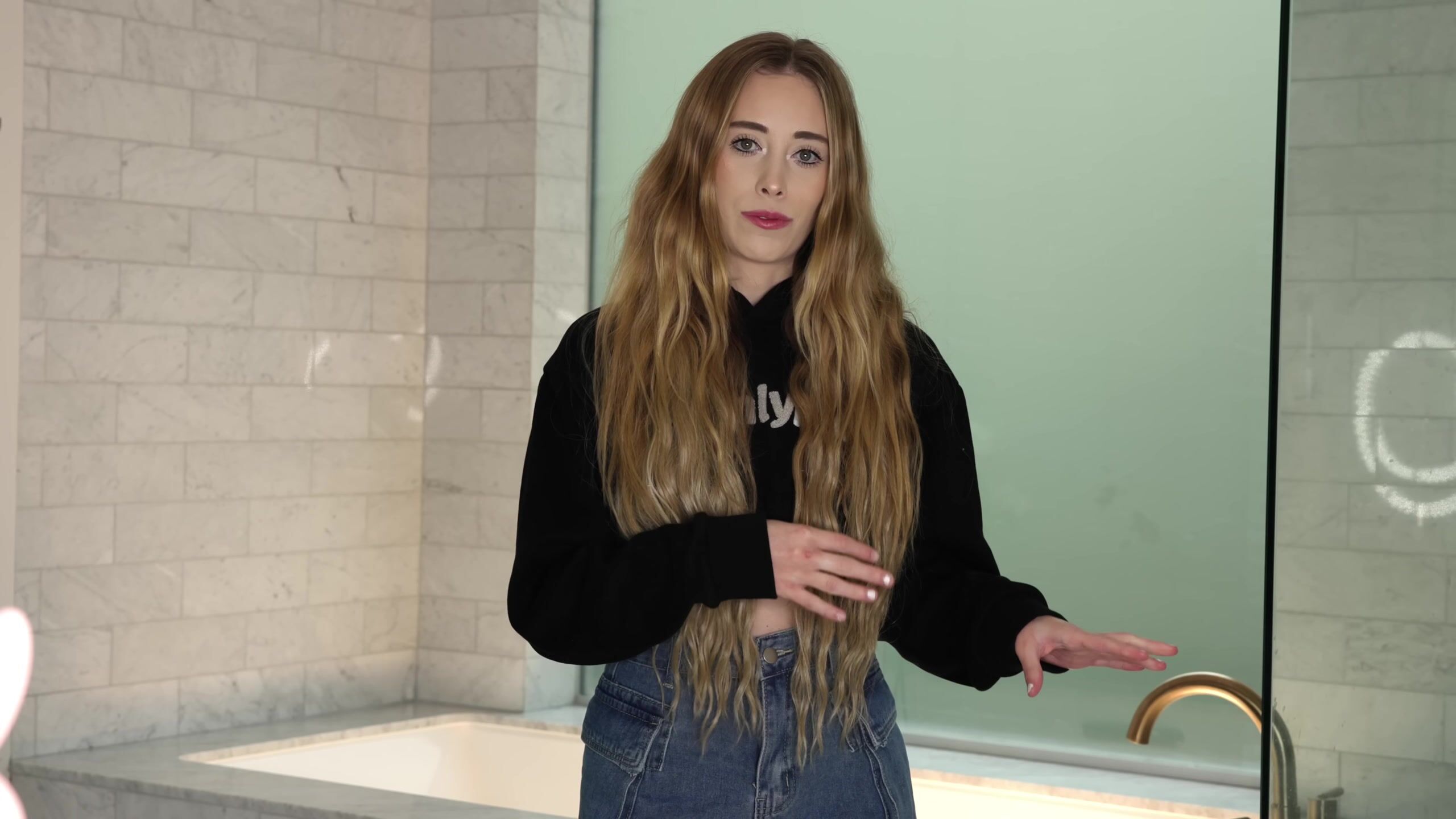 4K TRANSPARENT Beach TRY ON! _ Samantha Lynn TryOn