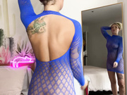 TRANSPARENT Mini Dress Try-on Haul with Mirror View Jul