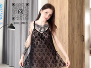 4K TRY-ON HAUL _ TRANSPARENT DRESSES _ DIDI STAR