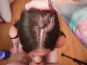 Cutefacebigass - Huge Facial and Cumplay