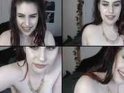 Haylihaze toy play with oil and fucking her pussy hard in webcam show 2017-10-10_133549