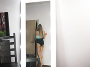 Stella Cardo Masturbates In The Mirror