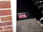 Katy Robertson fucked in pump house gym