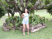 Blue lace Garden dance in colombia