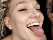 julielourens - fuck and facial, something rare