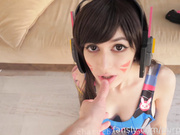 Anal Creampie For DVA Purple Bitch