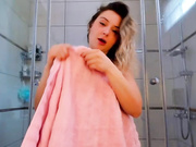 KittyCaitlin at the shower (April 6, 2023)
