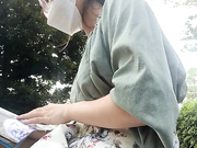 hina rose risky masturnation in park