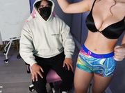 Asian.Candy gives fan a lapdance!