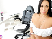 EmillyBrowm Riding BBC Dildo, Emilly and Maria Squirtin