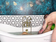 rina does anal in a bath