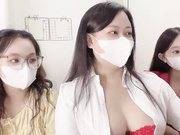 Bamboo_Swetie- 3 Asian lasbians boobies & pussies & squ