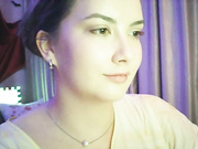 Moodiemira Teasing In Transparent Bra with Slips