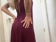 Masturbación en baño