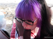 Naomih666 BBC Blowjob At Beach