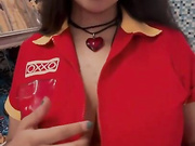 Mish Frances Gets Nailed In The Store