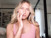 TheZabrina in Pink Tank Top