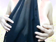 best best ride dildo fuck in car girl play boobs milk