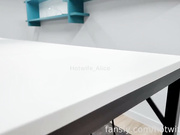 Hotwife alice threesome with two bbc in basement