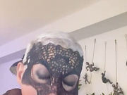 Persian Angel - Pink dildo play