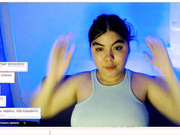 columbian girl with curvy body