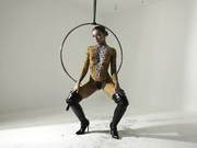 _meganmeow_ in leather boots