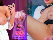 MayaSin3 Kiss_Jess comparison, oil, fingers etc