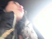 Annablisss outdoor ticket show squirt