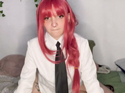 Makima cosplay fuck