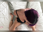 purpled haired milf mars foxxx