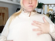 $chn@t@ White Zip Up