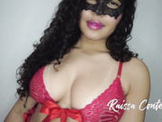 R@issa Conte red lingerie anal fuck