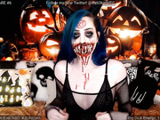 kati3kat oct 1 2019 halloween face glass toy orgasm
