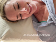 Blonde milf facial couple