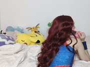 KirstyEverdeen Spiderman Tentacle dildo fuck