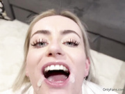 Emily belle 4 on 1 football euro gangbang