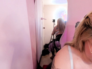 hollie_joliie gagging on 2 big cocks (double throatfuck