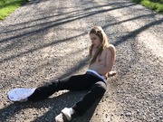 katiedark cum on backroad public premium