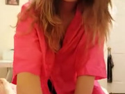 exotic giril doesn't like her facial