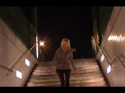 blonde fuck in public