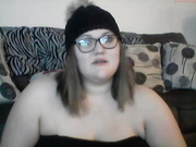 BBW sucks cock on cam